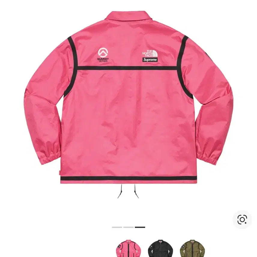 [BUNJANG] Supreme Summit Windbreaker Pink / 슈프림 써밋 바람막이