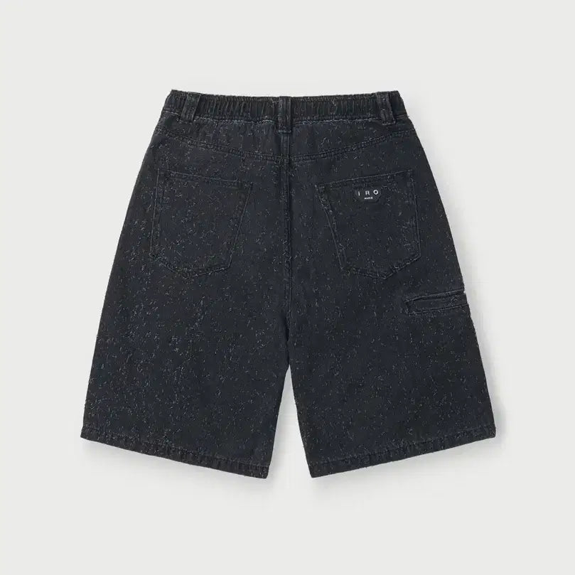 [BUNJANG] IRO Man PZUREE Denim Punching Bermuda Banding Shorts / 이로 맨 PZUREE 데님 펀칭 버뮤다 밴딩 쇼츠