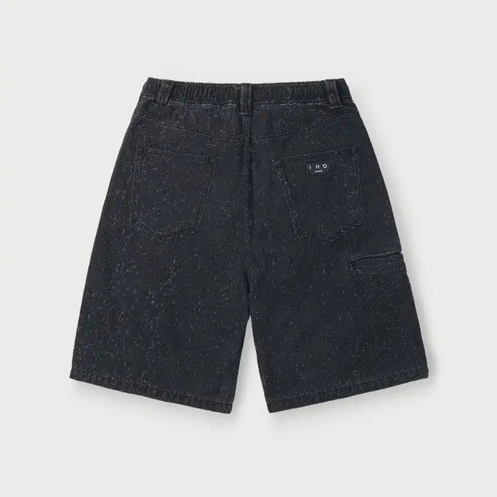 [BUNJANG] IRO Man PZUREE Denim Punching Bermuda Banding Shorts / 이로 맨 PZUREE 데님 펀칭 버뮤다 밴딩 쇼츠