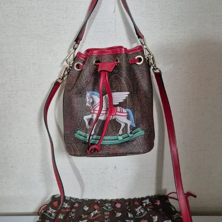 [BUNJANG] Etro Limited Edition Pegasus Bucket Bag / (상태최상.풀구성)에트로 한정판 페가수스 버킷백