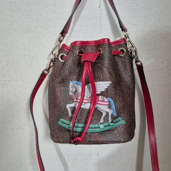 [BUNJANG] Etro Limited Edition Pegasus Bucket Bag / (상태최상.풀구성)에트로 한정판 페가수스 버킷백