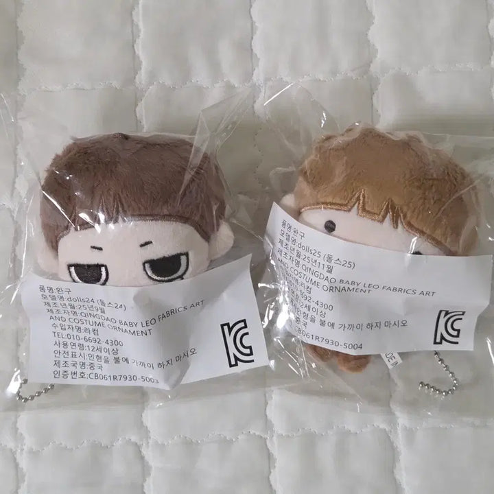 [BUNJANG] BOYNEXTDOOR TaeSan &amp; WoonHak Doll Set / 탯숭이 운싱이 보이넥스트도어 보넥도 태산 운학 인형