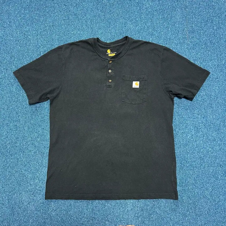 [SOLD OUT] 칼하트 k84 헨리넥 반팔 티셔츠 L
