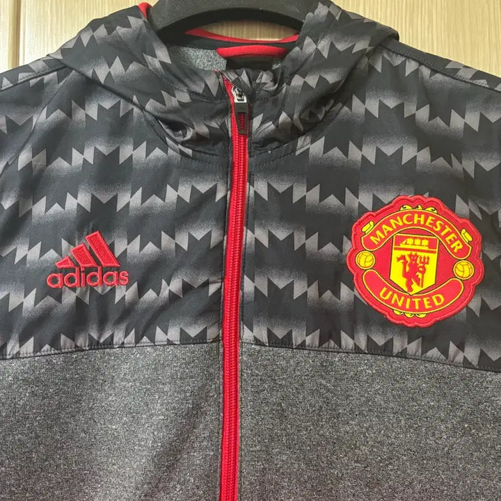 [BUNJANG] Adidas Manchester United Full Zip Jersey Top / 아디다스 맨유 집업 져지