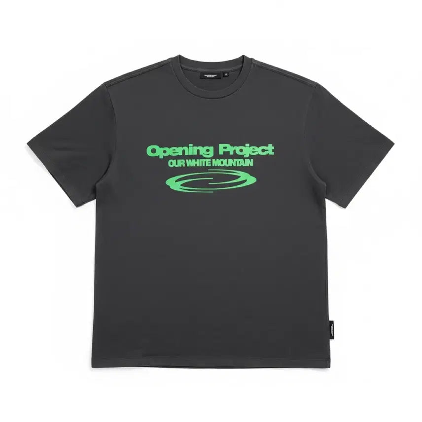 [SOLD OUT] 오프닝프로젝트 반팔 티셔츠 차콜 XL