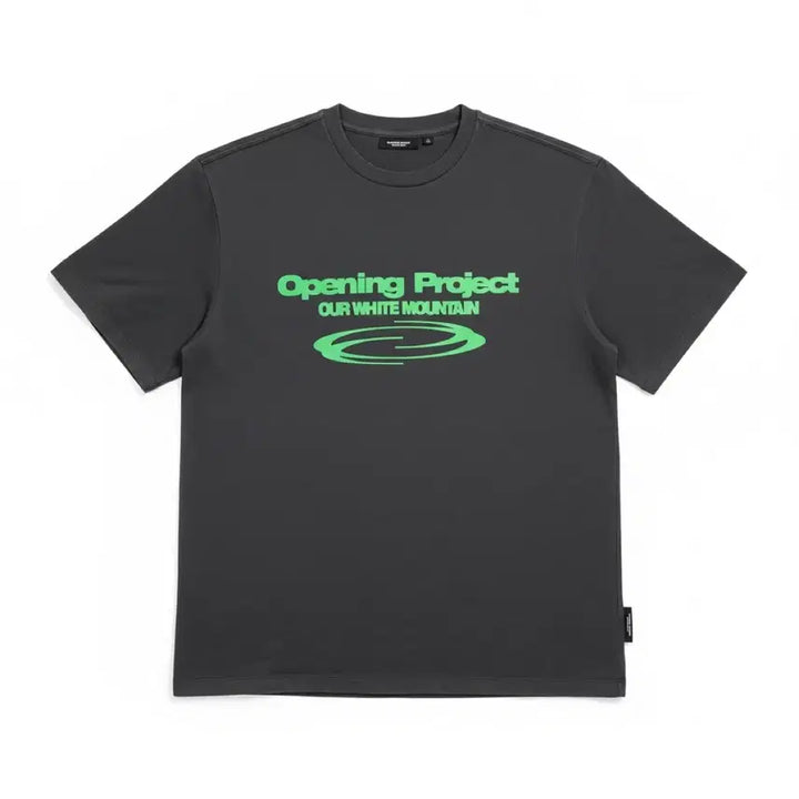 [SOLD OUT] 오프닝프로젝트 반팔 티셔츠 차콜 XL