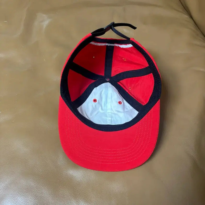 [BUNJANG] Supreme 6-Panel Ball Cap Hat Snow Mountain Red / 슈프림 6패널 볼캡 모자 설산 레드