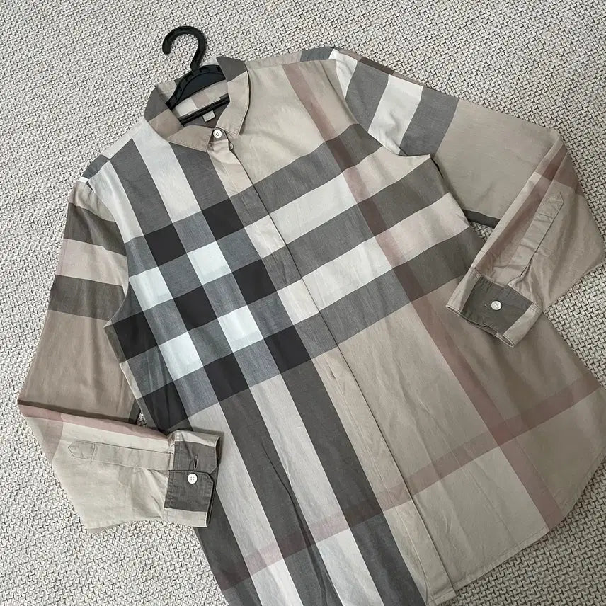 [BUNJANG] Burberry Nova Check Shirt / M 버버리 여성 노바체크 셔츠 남방 N.7277