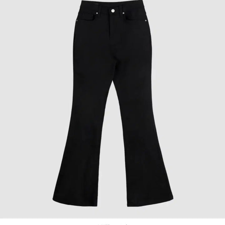 [BUNJANG] Hinnic Bootcut Long Pants Black L / 히니크 부츠컷 롱 팬츠 블랙 L