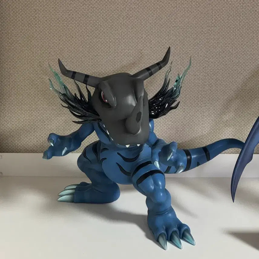 [BUNJANG] Digimon Greymon (Black) Resin Figure / 디지몬 an그레이몬(블랙) 레진 피규어 판매함