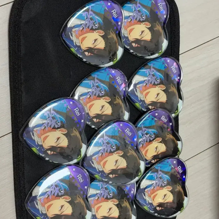 [BUNJANG] Ensemble Stars Sakuma Rei Heart Badge / 앙스타 사쿠마 레이 하트 캔뱃지
