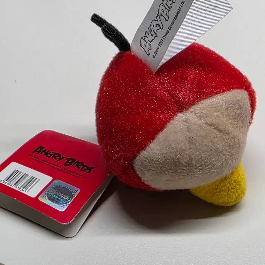 [BUNJANG] Angry Birds Red Bird Plush Keyring / 앵그리버드 빨간새 인형 키링 줄고리
