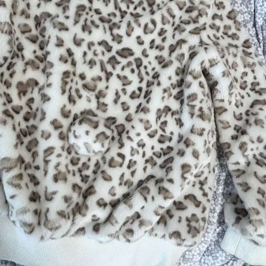 [SOLD OUT] 오늘만이가격+택포) 앙크루즈 호피무늬 레오파드 갸루 네코미미 라떼오네갸루