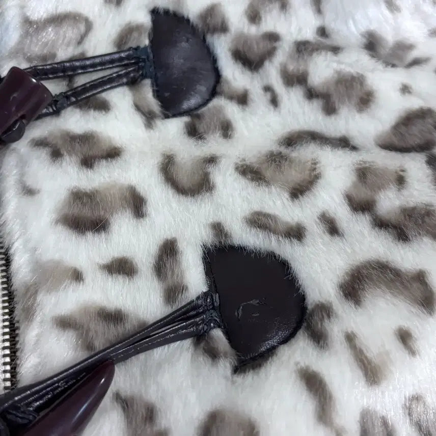 [SOLD OUT] 오늘만이가격+택포) 앙크루즈 호피무늬 레오파드 갸루 네코미미 라떼오네갸루