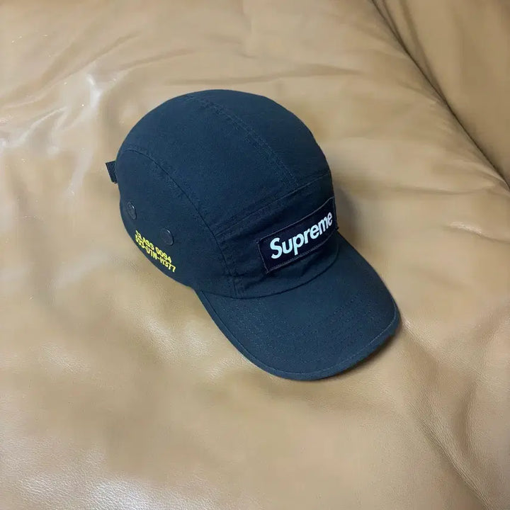 [BUNJANG] Supreme 21SS Military Black Box Logo Camp Cap / 슈프림 캠프캡 모자 박스로고 21ss 밀리터리 블랙