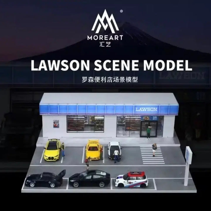 [BUNJANG] MoreArt Lawson Convenience Store Diorama 1/64 Scale / 1/64스케일 MoreArt 모어아트 로손 편의점 비닐 미개봉 제품