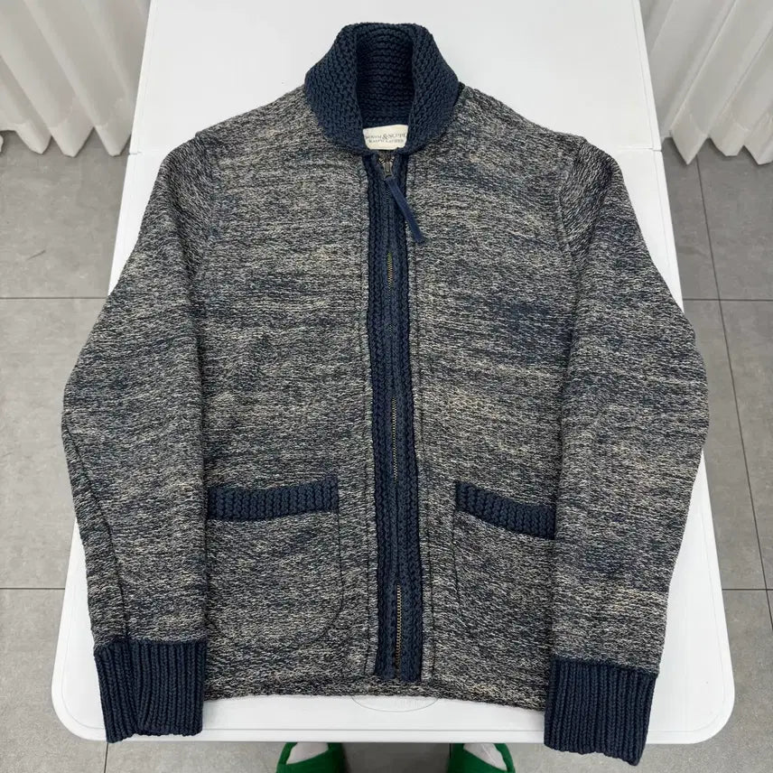 [BUNJANG] Denim &amp; Supply Knit Zip-Up / 데님앤서플라이 니트집업
