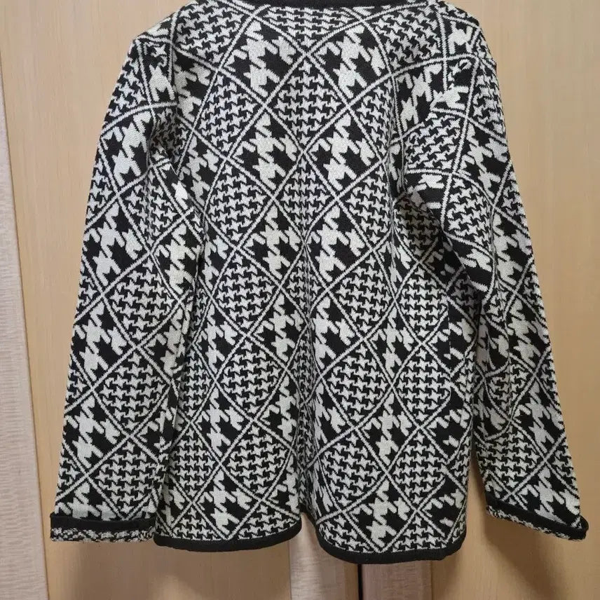 [BUNJANG] Houndstooth Check Cardigan / 여성가디건 여성 가디건