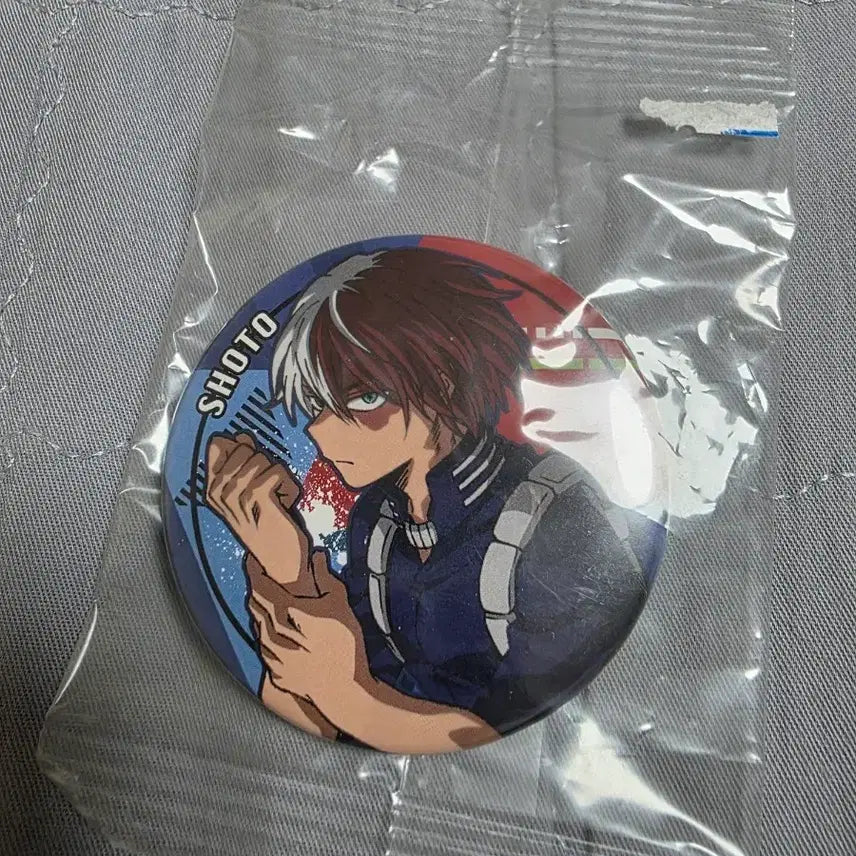 [BUNJANG] My Hero Academia Todoroki Shoto Can Badge / 토도로키 쇼토 캔뱃지