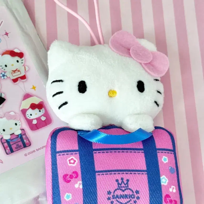 [BUNJANG] Sanrio Hello Kitty School Collection Bag Kitty Charm / 헬로키티 스쿨컬렉션 가방키티 키링