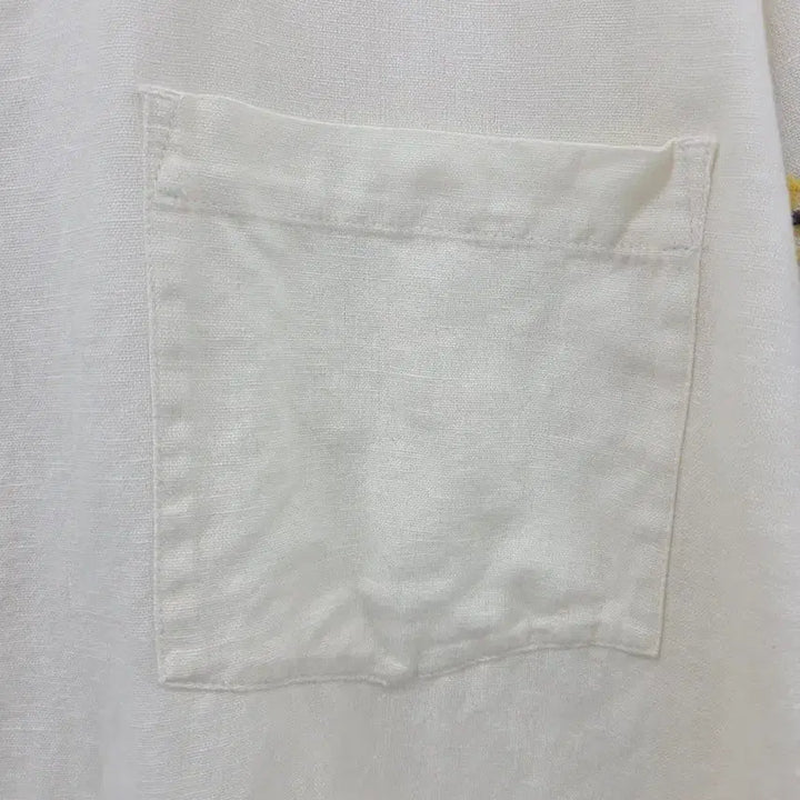 [BUNJANG] YMC Floral Embroidery Short Sleeve Shirt Ivory / L 22SS YMC 꽃 자수 반팔 셔츠 아이보리