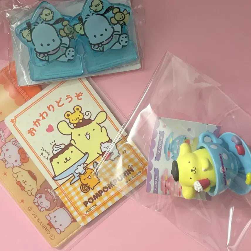 [BUNJANG] Sanrio Pompompurin Pochacco Bundle Set / 폼폼푸린 포챠코 굿즈 일괄