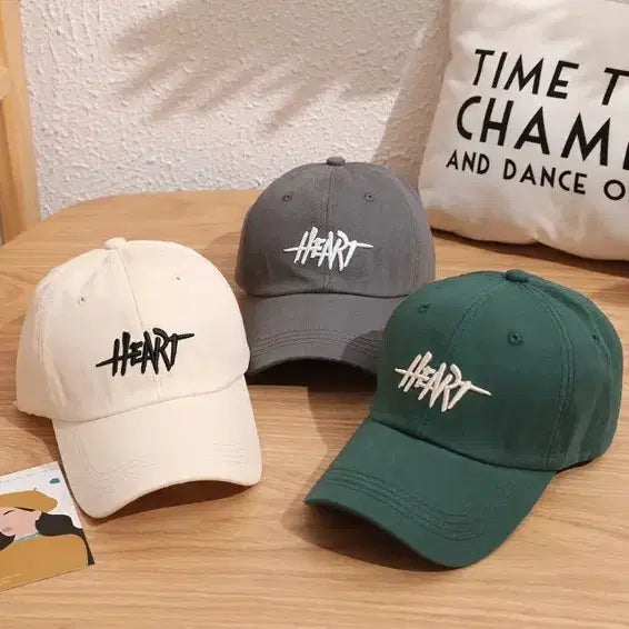 [BUNJANG] HEART Baseball Cap / 캡모자 야구 모자 운동 볼캡 러닝 등산 골프 남녀공용 새상품