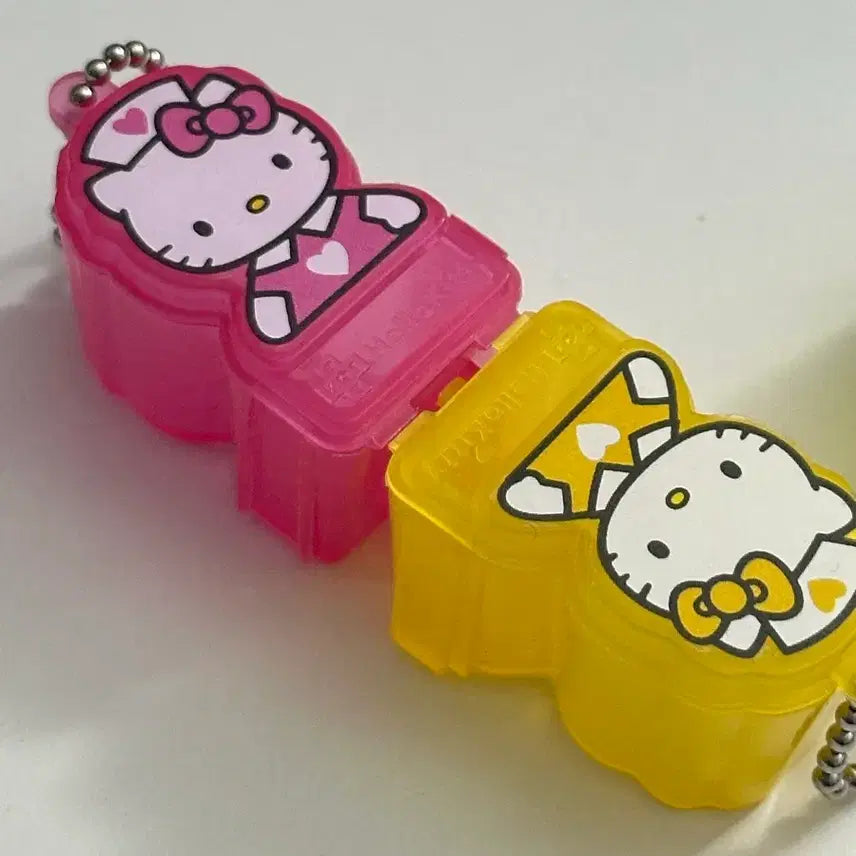 [BUNJANG] Vintage Kitty Nurse Mini Case Pill Box Bundle Set / 고전 키티 간호사 너스 미니 케이스 약통 일괄