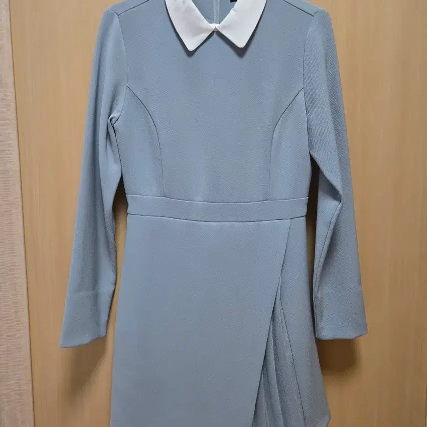 [BUNJANG] Mixxo Collar Dress - Sky Blue, Size S / 미쏘 원피스 카라원피스 여성원피스 S사이즈