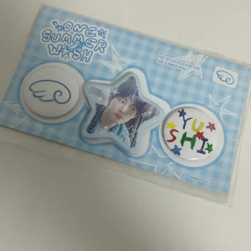 [BUNJANG] NCT WISH Yushi Badge Set / 미개봉)엔시티위시 유우시 뱃지 세트