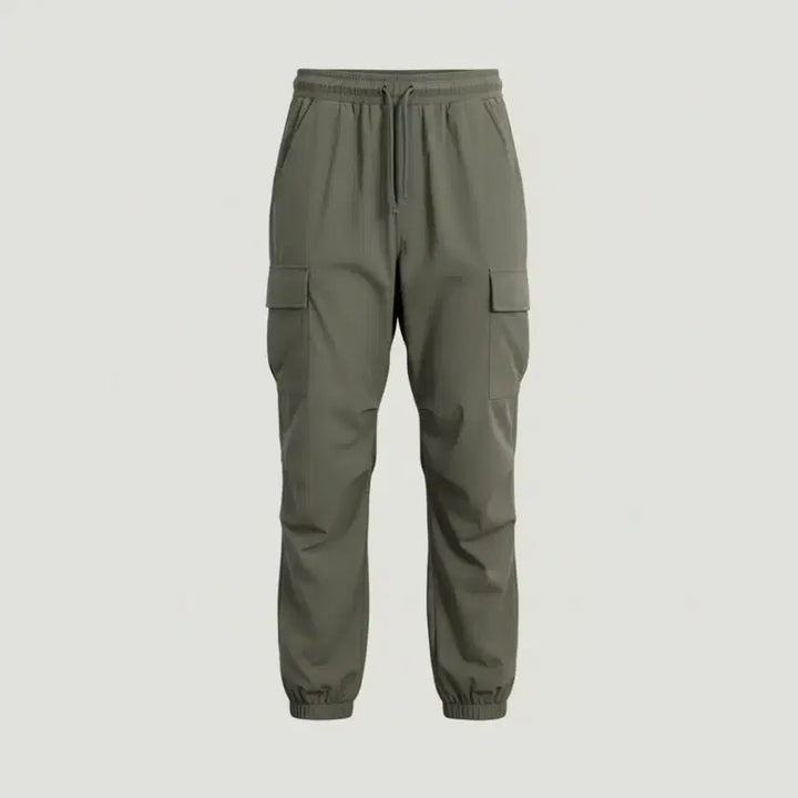 [BUNJANG] Unisex Cargo Pants (Size S/M) - Banding Fit / 남성S/ F2F 밴딩 카고 팬츠 공용가능 KH 36-110