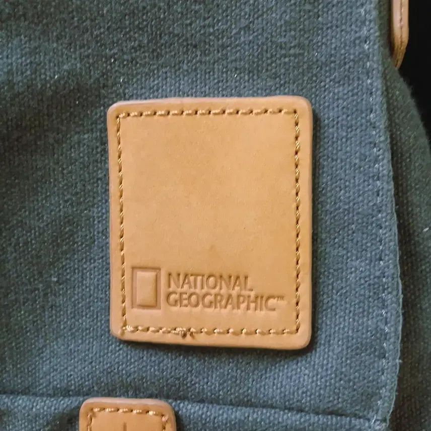 [BUNJANG] National Geographic Canvas Messenger Bag / 내셔널지오그래픽 캔버스 크로스백