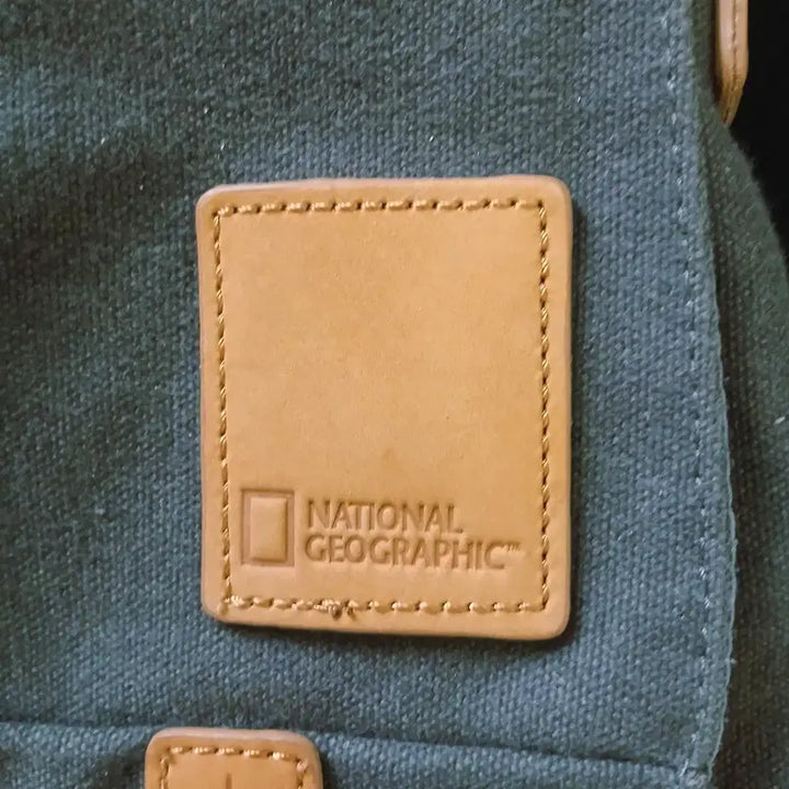 [BUNJANG] National Geographic Canvas Messenger Bag / 내셔널지오그래픽 캔버스 크로스백