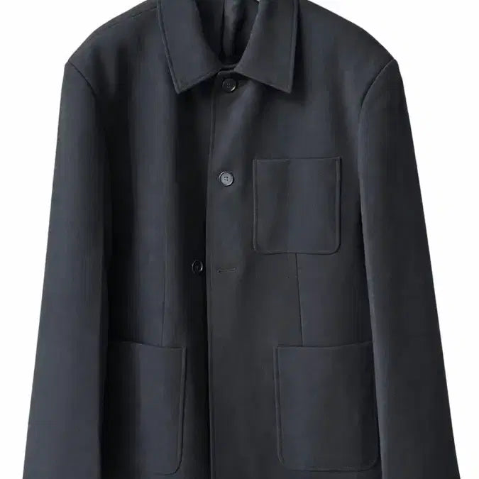 [BUNJANG] RECTO Virgin Wool 100% Black Jacket XL / 렉토 RECTO 버진울 100% 블랙 자켓 XL / 상태최상