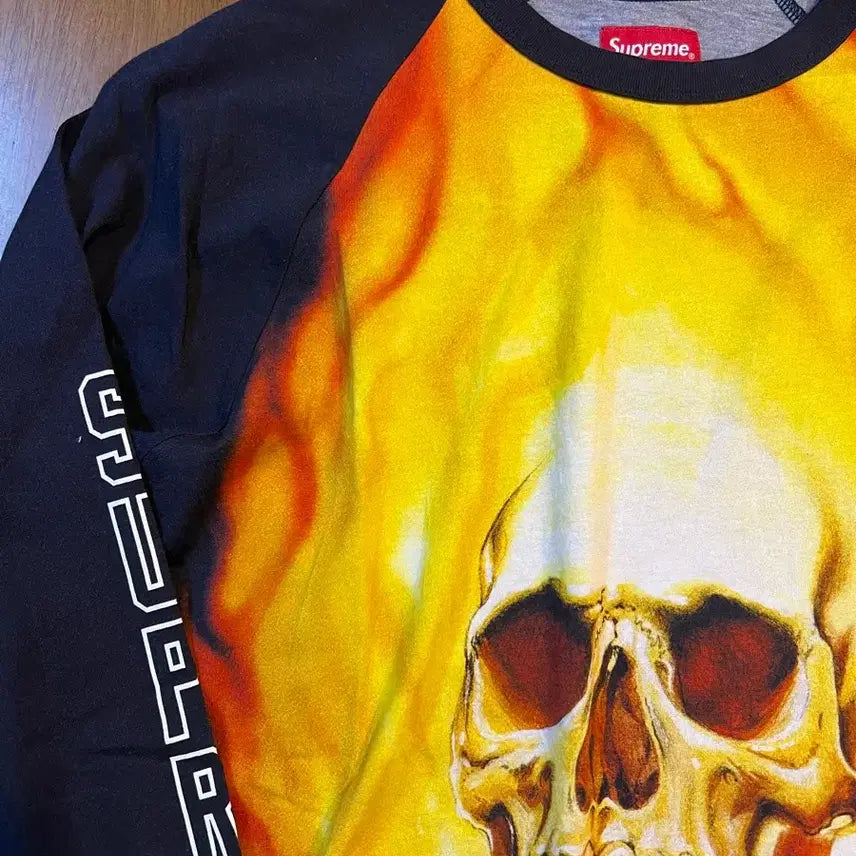 [BUNJANG] Supreme Ghost Rider Long Sleeve T-Shirt / 슈프림 고스트라이더 롱슬리브