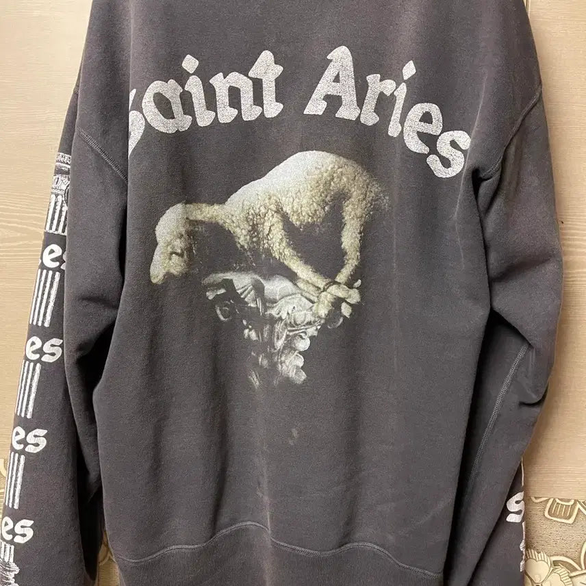 [BUNJANG] Saint Michael Aries Hoodie XL / 세인트 마이클 x 에리즈 후드 엑라 세인트미카엘 에리즈 XL