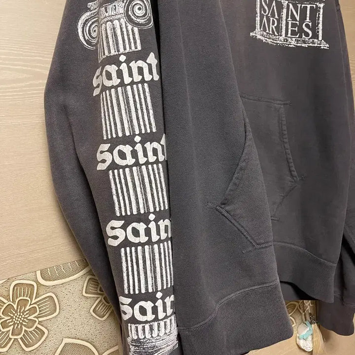 [BUNJANG] Saint Michael Aries Hoodie XL / 세인트 마이클 x 에리즈 후드 엑라 세인트미카엘 에리즈 XL