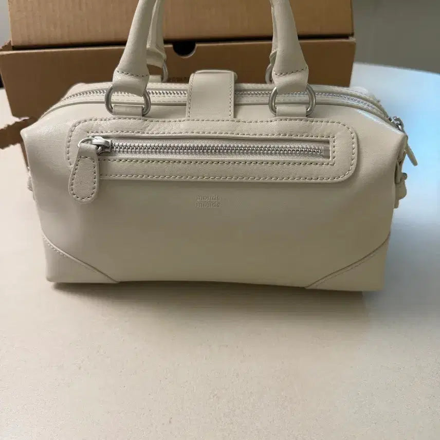 [BUNJANG] mondemonde Doctor Tote Bag Ivory / 새상품 mondemonde 몽드몽드 닥터 토트백 아이보리