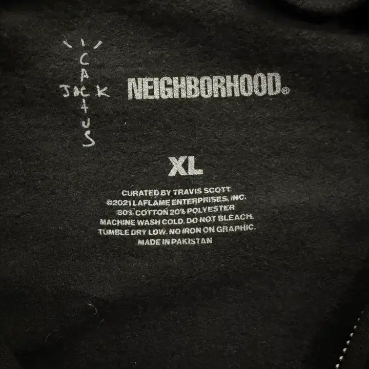 [BUNJANG] Travis Scott Cactus Jack x Neighborhood Carousel Hoodie / (XL) 트래비스스캇 캑터스잭 X 네이버후드 캐러셀 후드집업