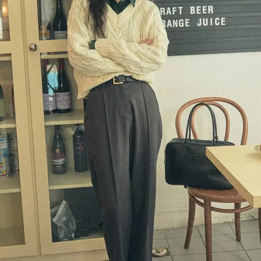 [BUNJANG] Your Name Here Square Cowhide Leather Belt / 유어네임히얼 벨트 새상품 유네미 스퀘어 소가죽 벨트