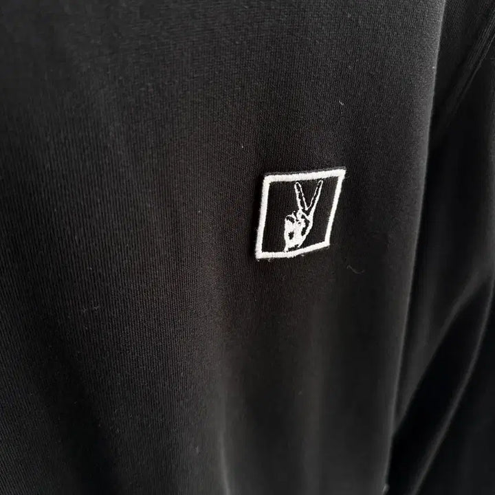 [BUNJANG] Solid Homme Layered Logo Sweatshirt / 48/ 솔리드옴므 셔츠 레이어 로고 맨투맨