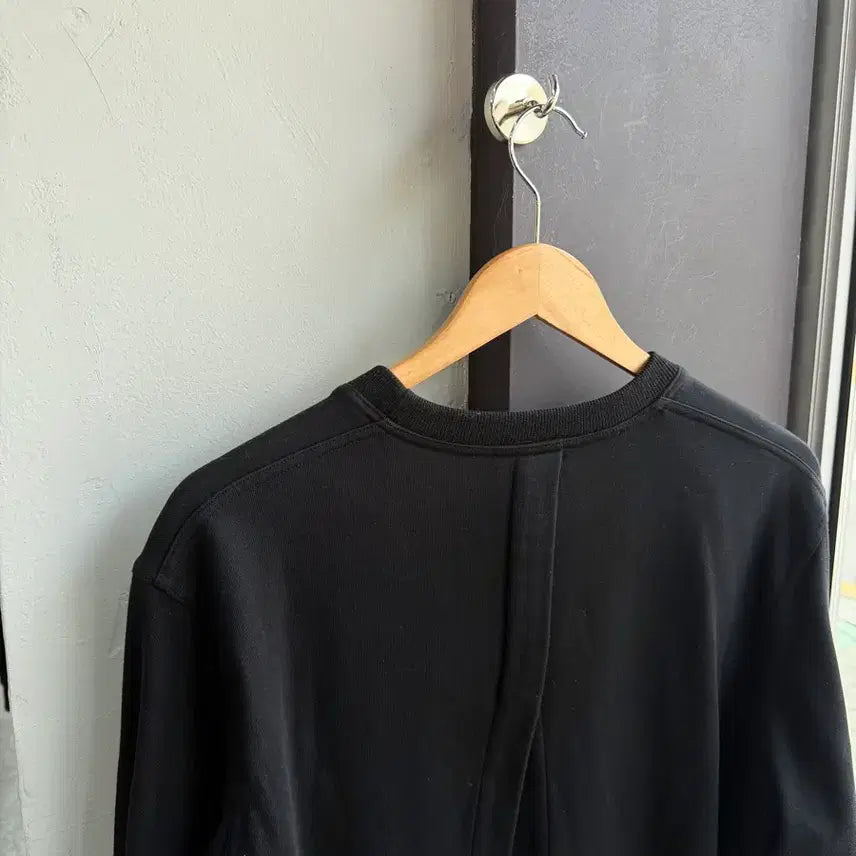 [BUNJANG] Solid Homme Layered Logo Sweatshirt / 48/ 솔리드옴므 셔츠 레이어 로고 맨투맨