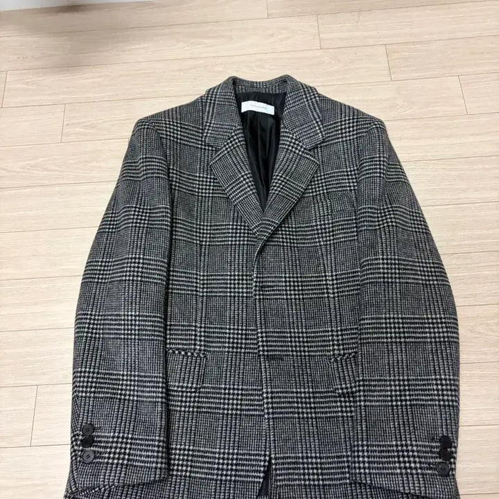 [BUNJANG] Toni Wek Glen Check Wool Blazer / 토니웩 글렌체크 울 블레이저
