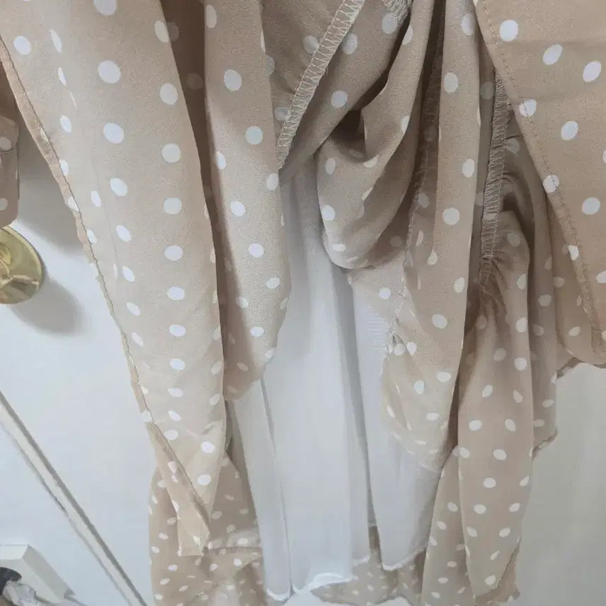 [BUNJANG] Long Polka Dot Dress / 땡땡이 롱 원피스