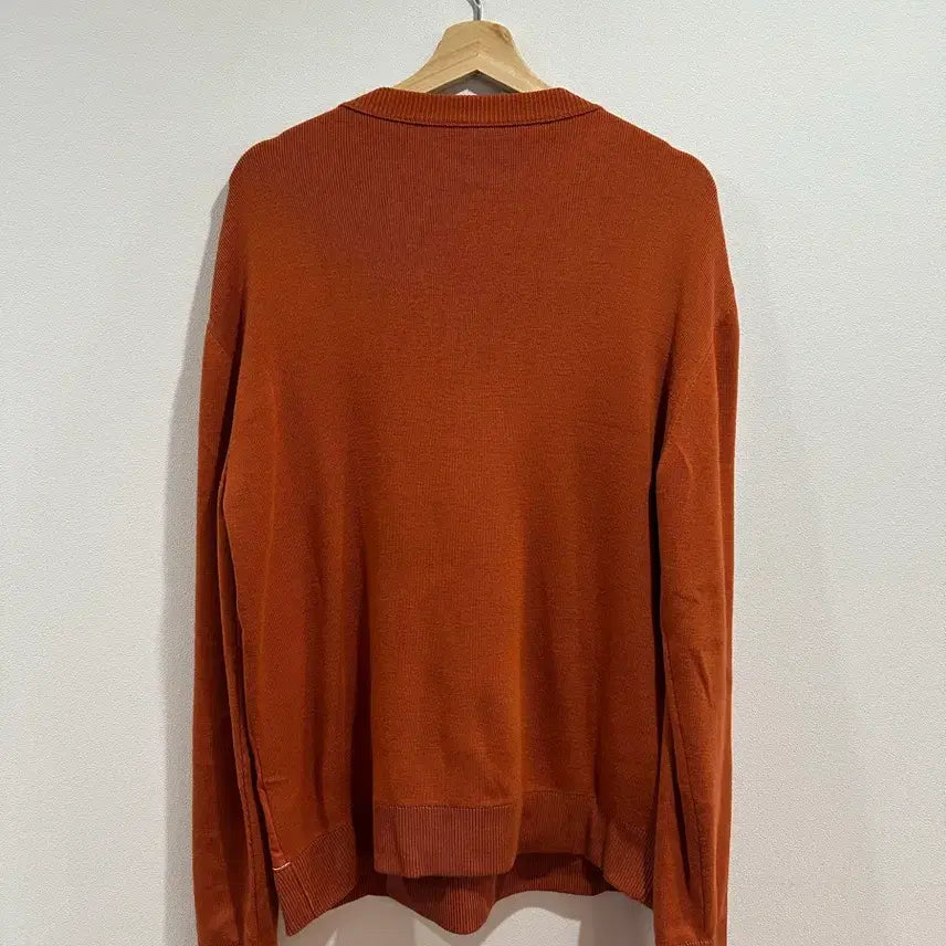 [SOLD OUT] Berluti 오렌지 레더/니트 스웨터