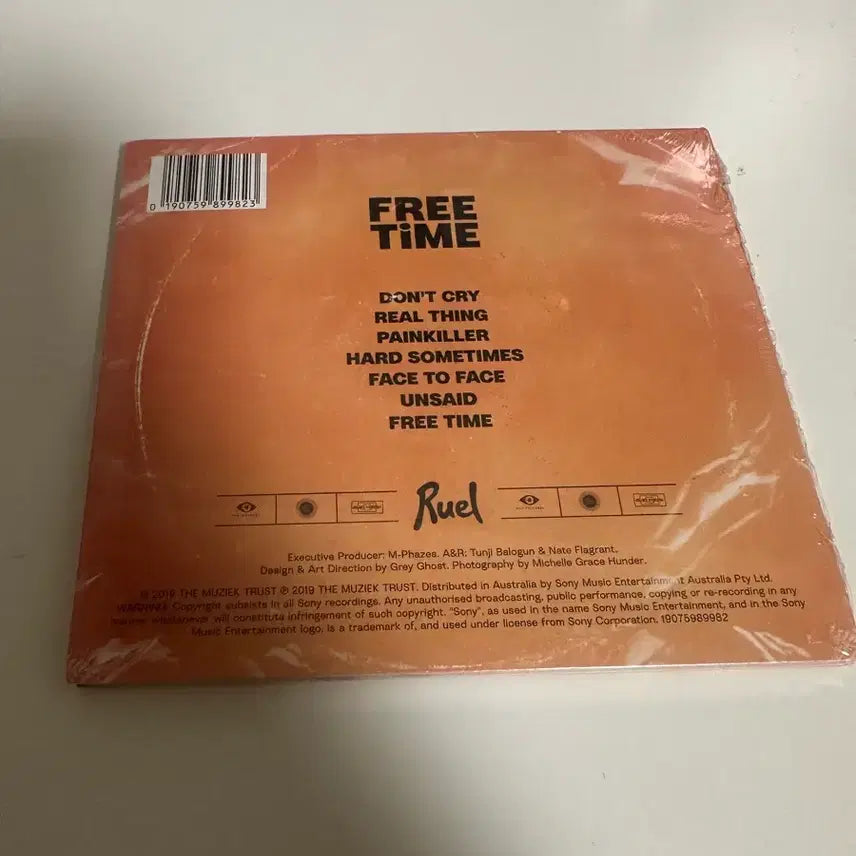 [BUNJANG] Ruel Freetime Album / 루엘 ruel freetime 앨범