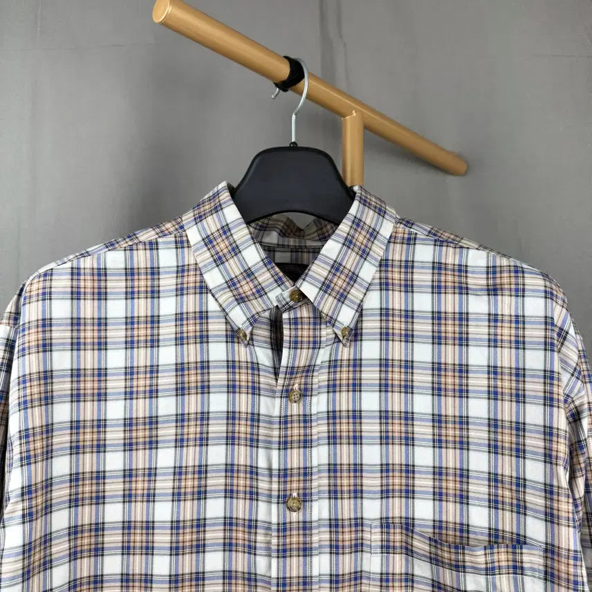 [BUNJANG] Brooks Brothers Big Size Check Shirt 1XLT / 빅사이즈 ) 브룩스브라더스 체크 셔츠