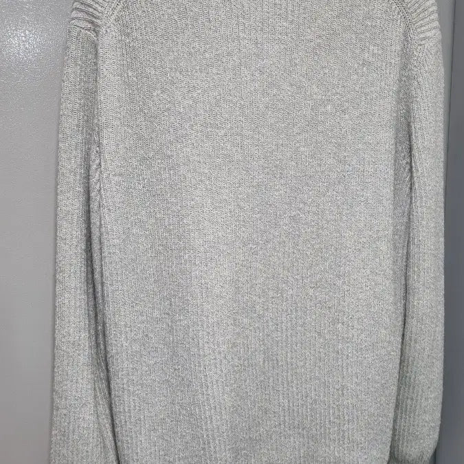 [BUNJANG] JILLSTUART NEW YORK Drop Shoulder Two-Tone Round Neck Knit Sweater / 질스튜어트뉴욕/ 드롭숄더 투톤 라운드넥 니트/ S size