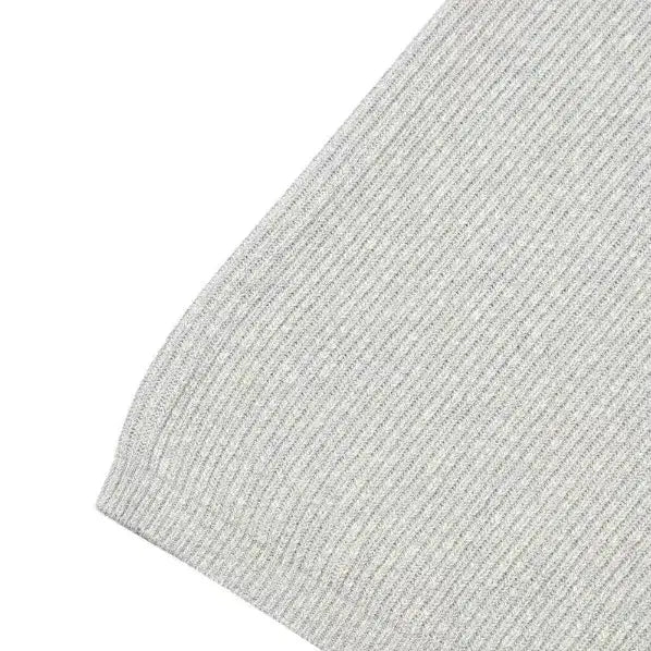 [BUNJANG] JILLSTUART NEW YORK Drop Shoulder Two-Tone Round Neck Knit Sweater / 질스튜어트뉴욕/ 드롭숄더 투톤 라운드넥 니트/ S size