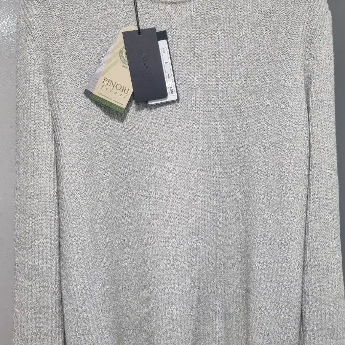 [BUNJANG] JILLSTUART NEW YORK Drop Shoulder Two-Tone Round Neck Knit Sweater / 질스튜어트뉴욕/ 드롭숄더 투톤 라운드넥 니트/ S size
